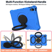For Lenovo Tab P11 TB-J606 Spider King Silicone Protective Tablet Case(Blue)