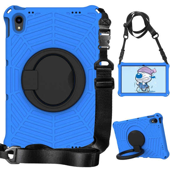 For Lenovo Tab P11 TB-J606 Spider King Silicone Protective Tablet Case(Blue)