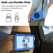 For Lenovo Tab P11 TB-J606 Spider King Silicone Protective Tablet Case(Blue)