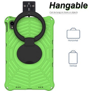 For Lenovo Tab P11 TB-J606 Spider King Silicone Protective Tablet Case(Green)