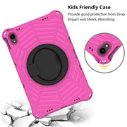 For Lenovo Tab P11 TB-J606 Spider King Silicone Protective Tablet Case(Rose Red)
