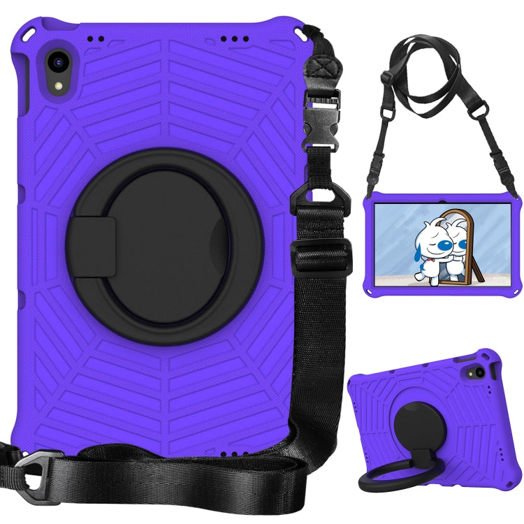 For Lenovo Tab P11 TB-J606 Spider King Silicone Protective Tablet Case(Purple)