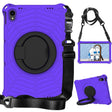 For Lenovo Tab P11 TB-J606 Spider King Silicone Protective Tablet Case(Purple) - Lenovo by PMC TechLife | Online Shopping South Africa | PMC TechLife | Buy Now Pay Later Mobicred
