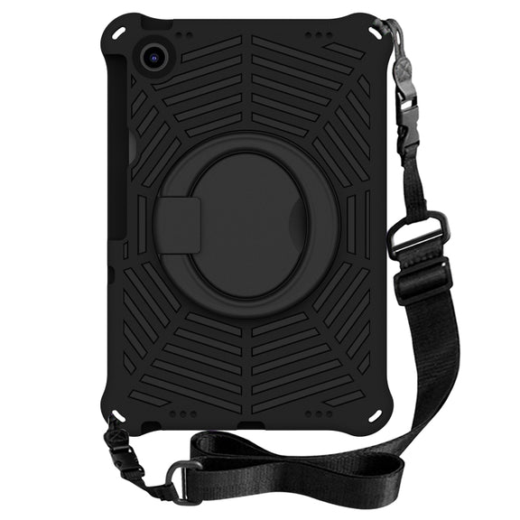For Lenovo Tab M10 Plus 10.6 3rd Gen 2022 Spider King Silicone Protective Tablet Case(Black)