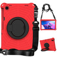 For Lenovo Tab M10 Plus 10.6 3rd Gen 2022 Spider King Silicone Protective Tablet Case(Red) - Lenovo by PMC TechLife | Online Shopping South Africa | PMC TechLife | Buy Now Pay Later Mobicred