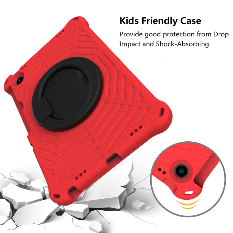 For Lenovo Tab M10 Plus 10.6 3rd Gen 2022 Spider King Silicone Protective Tablet Case(Red)
