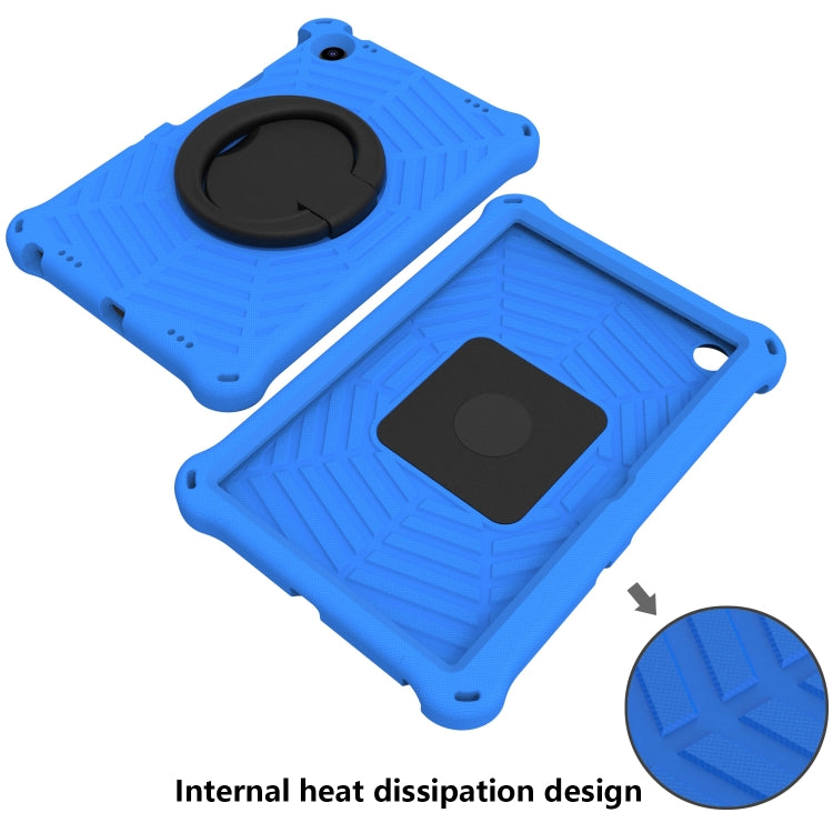 For Lenovo Tab M10 Plus 10.6 3rd Gen 2022 Spider King Silicone Protective Tablet Case(Blue)