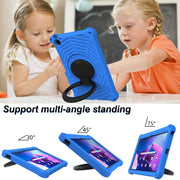 For Lenovo Tab M10 Plus 10.6 3rd Gen 2022 Spider King Silicone Protective Tablet Case(Blue)