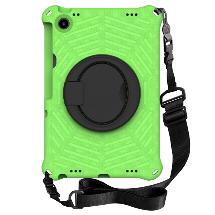 For Lenovo Tab M10 Plus 10.6 3rd Gen 2022 Spider King Silicone Protective Tablet Case(Green)