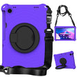 For Lenovo Tab M10 Plus 10.6 3rd Gen 2022 Spider King Silicone Protective Tablet Case(Purple) - Lenovo by PMC TechLife | Online Shopping South Africa | PMC TechLife | Buy Now Pay Later Mobicred