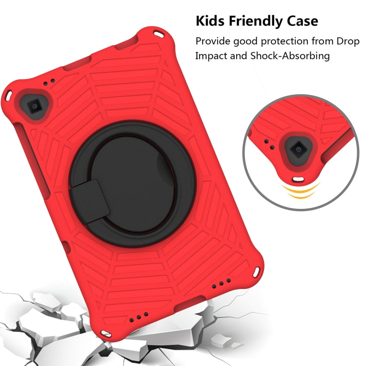 For Lenovo Tab M10 Plus TB-X606 Spider King Silicone Protective Tablet Case(Red)