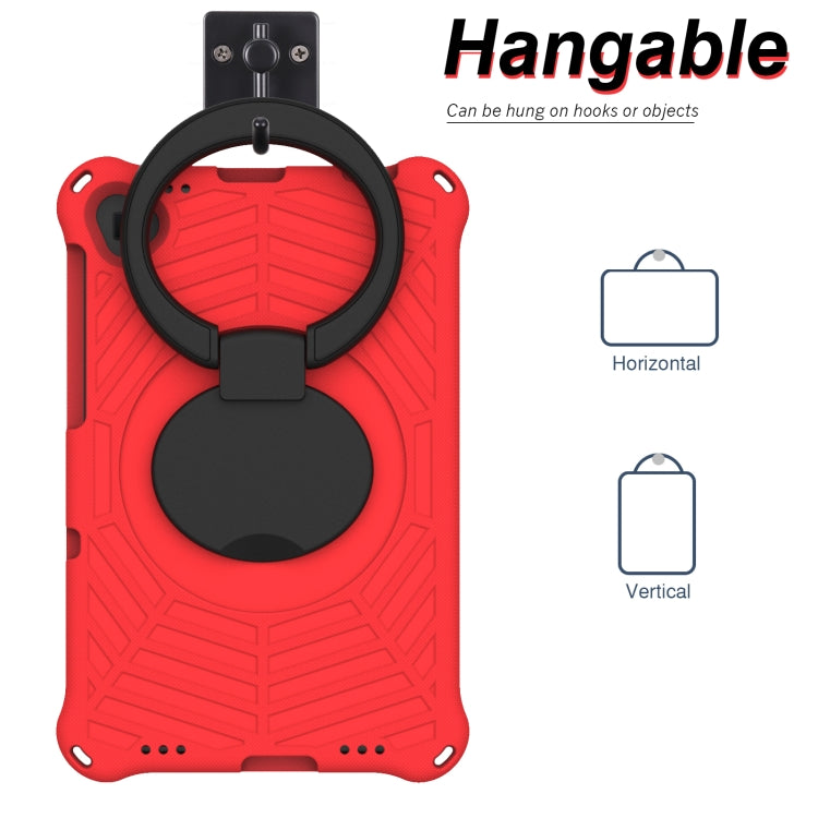 For Lenovo Tab M10 Plus TB-X606 Spider King Silicone Protective Tablet Case(Red)