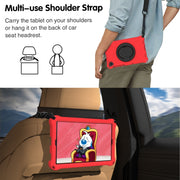For Lenovo Tab M10 Plus TB-X606 Spider King Silicone Protective Tablet Case(Red)