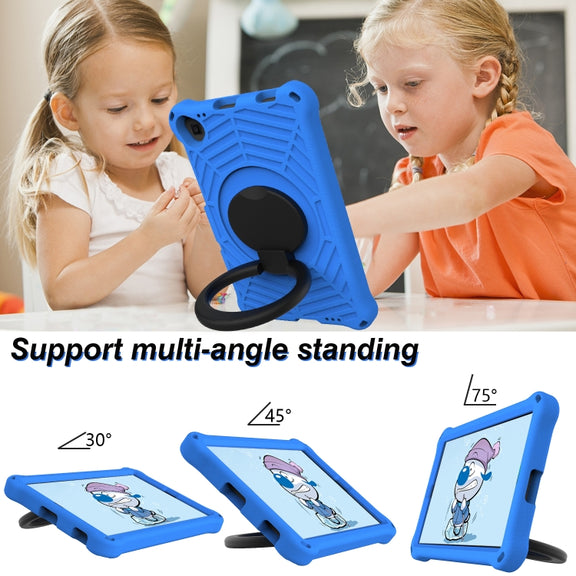For Lenovo M10 FHD Plus / 2nd Gen 10.3 / TB-X606 TB-X306X Spider King Silicone Protective Tablet Case(Blue)