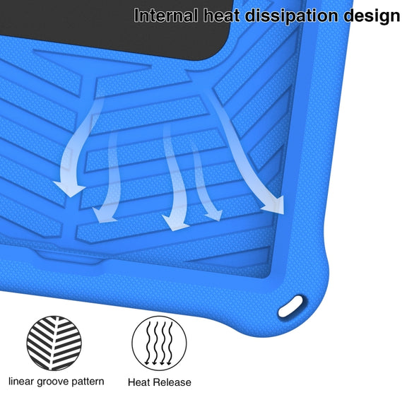 For Lenovo M10 FHD Plus / 2nd Gen 10.3 / TB-X606 TB-X306X Spider King Silicone Protective Tablet Case(Blue)