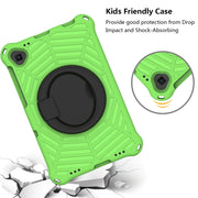 For Lenovo Tab M10 Plus TB-X606 Spider King Silicone Protective Tablet Case(Green)
