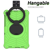 For Lenovo Tab M10 Plus TB-X606 Spider King Silicone Protective Tablet Case(Green)