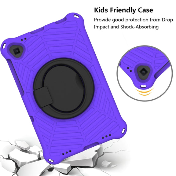 For Lenovo M10 FHD Plus / 2nd Gen 10.3 / TB-X606 TB-X306X Spider King Silicone Protective Tablet Case(Purple)