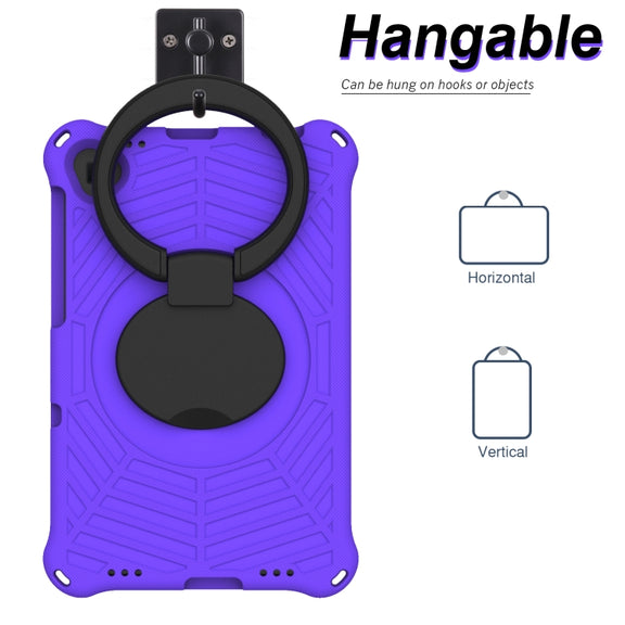 For Lenovo M10 FHD Plus / 2nd Gen 10.3 / TB-X606 TB-X306X Spider King Silicone Protective Tablet Case(Purple)