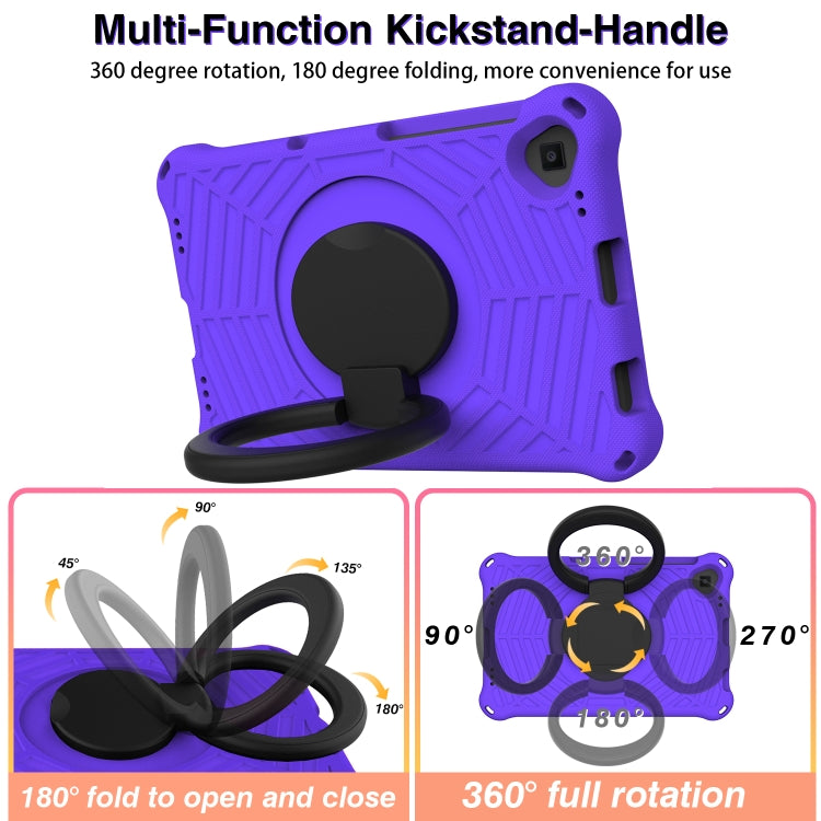 For Lenovo M10 FHD Plus / 2nd Gen 10.3 / TB-X606 TB-X306X Spider King Silicone Protective Tablet Case(Purple)