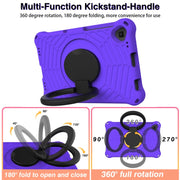 For Lenovo M10 FHD Plus / 2nd Gen 10.3 / TB-X606 TB-X306X Spider King Silicone Protective Tablet Case(Purple)