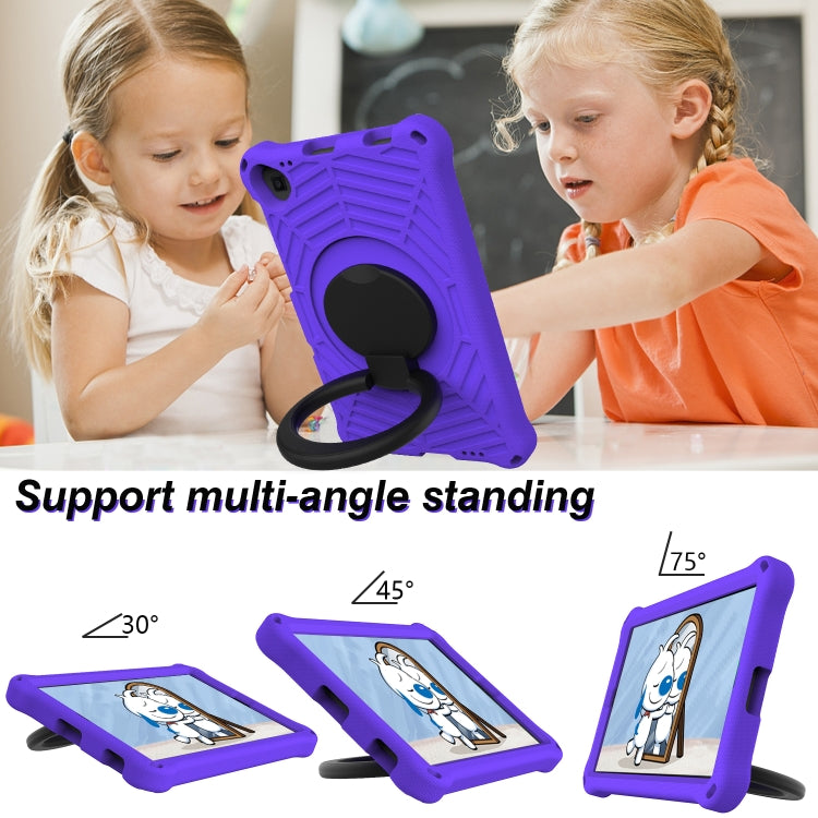 For Lenovo M10 FHD Plus / 2nd Gen 10.3 / TB-X606 TB-X306X Spider King Silicone Protective Tablet Case(Purple)