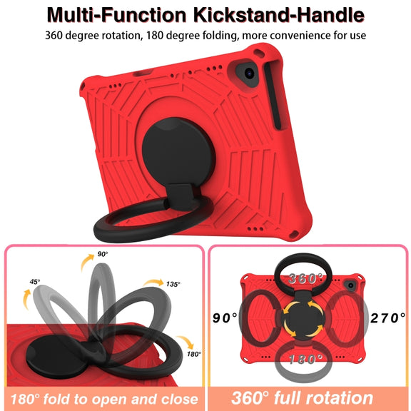 For Lenovo Tab M10 FHD TB-X605FC Spider King Silicone Protective Tablet Case(Red)