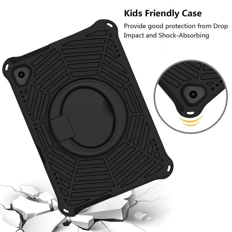 For Lenovo Tab M10 HD Gen 2 TB-X505 Spider King Silicone Protective Tablet Case(Black)