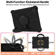 For Lenovo Tab M10 HD Gen 2 TB-X505 Spider King Silicone Protective Tablet Case(Black)