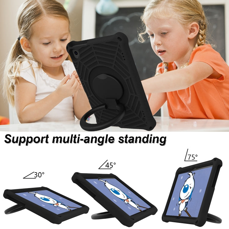 For Lenovo Tab M10 HD Gen 2 TB-X505 Spider King Silicone Protective Tablet Case(Black)