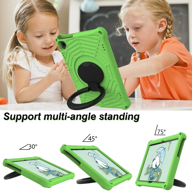 For Lenovo Tab M10 HD Gen 2 TB-X505 Spider King Silicone Protective Tablet Case(Green)