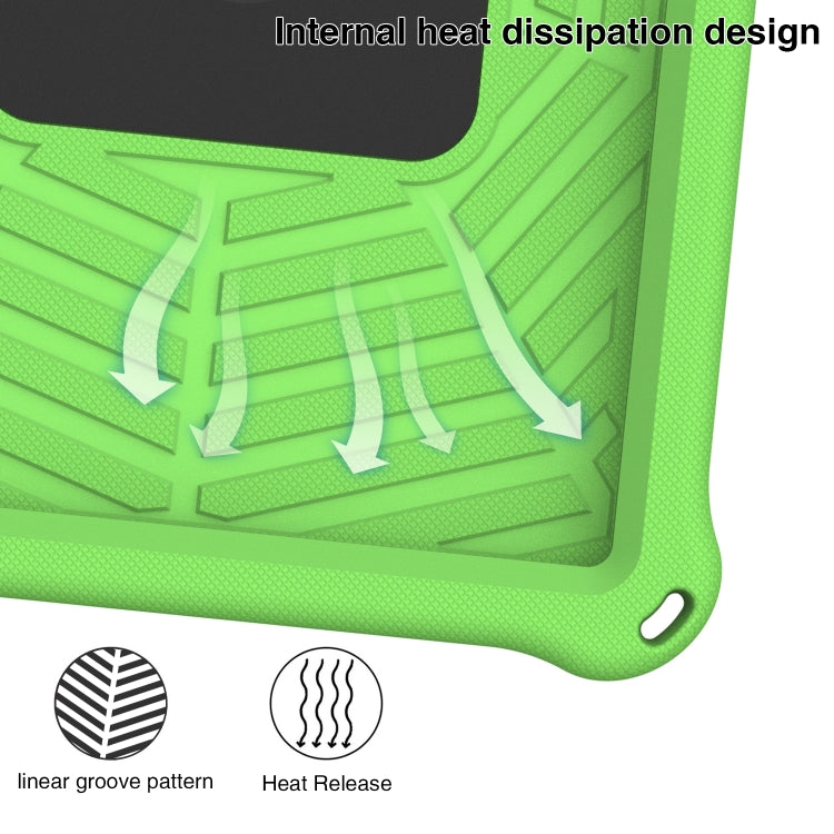 For Lenovo Tab M10 HD Gen 2 TB-X505 Spider King Silicone Protective Tablet Case(Green)