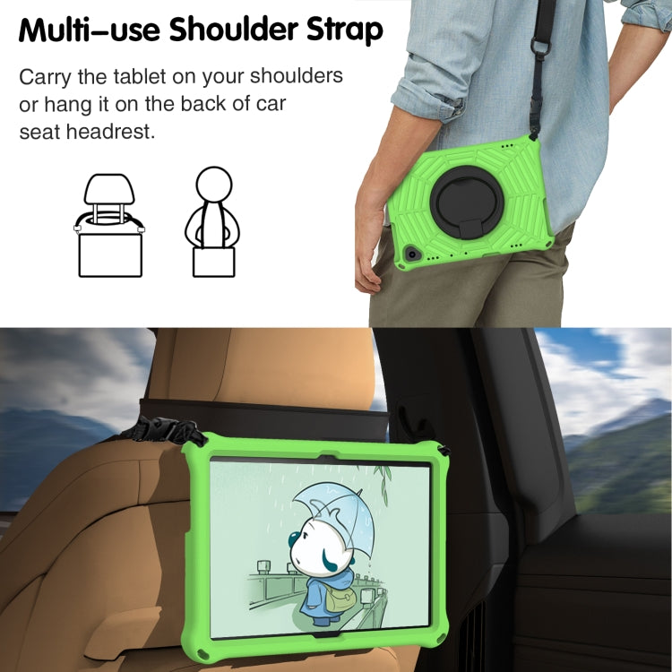 For Lenovo Tab M10 HD Gen 2 TB-X505 Spider King Silicone Protective Tablet Case(Green)
