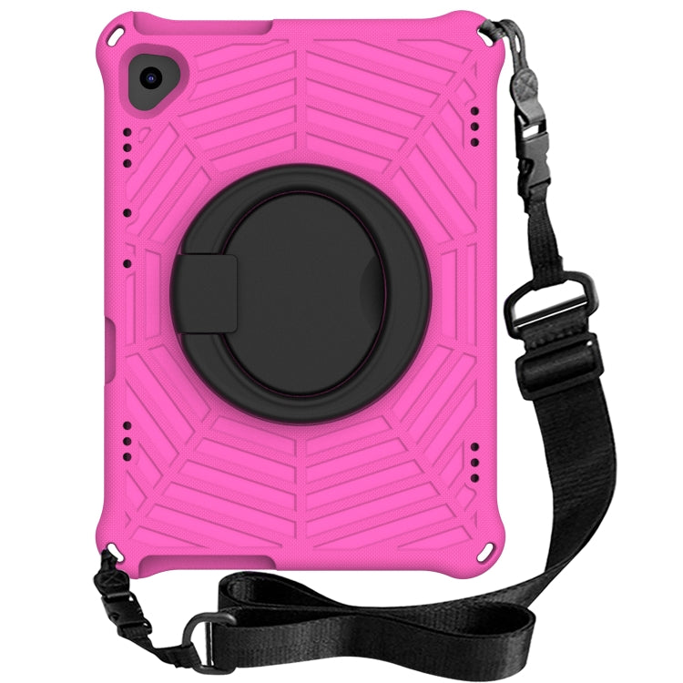 For Lenovo Tab M10 TB-X505F / TB-X605F 10.1 / M10 FHD REL TB-X605FC / TB-X605LC 10.1 Spider King Silicone Protective Tablet Case(Rose Red)