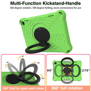 For Amazon Kindle Fire HD 8 2022 / 2020 Spider King Silicone Protective Tablet Case(Green)