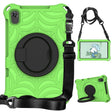 For Huawei MediaPad M5 Lite 8 Spider King Silicone Protective Tablet Case(Green) - Huawei by PMC TechLife | Online Shopping South Africa | PMC TechLife | Buy Now Pay Later Mobicred