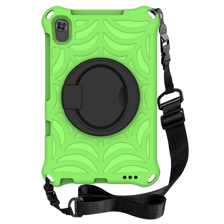For Huawei MediaPad M5 Lite 8 Spider King Silicone Protective Tablet Case(Green)