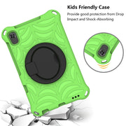 For Huawei MediaPad M5 Lite 8 Spider King Silicone Protective Tablet Case(Green)