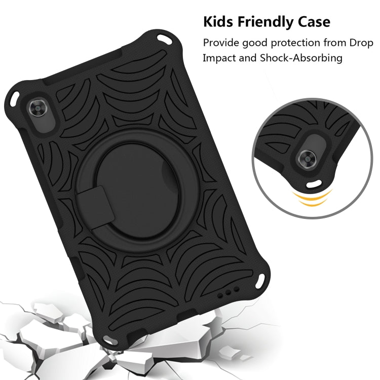 For Huawei MediaPad M6 8.4 Spider King Silicone Protective Tablet Case(Black)