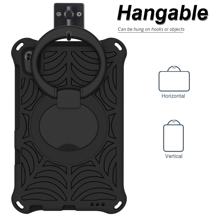 For Huawei MediaPad M6 8.4 Spider King Silicone Protective Tablet Case(Black)