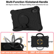 For Huawei MediaPad M6 8.4 Spider King Silicone Protective Tablet Case(Black)