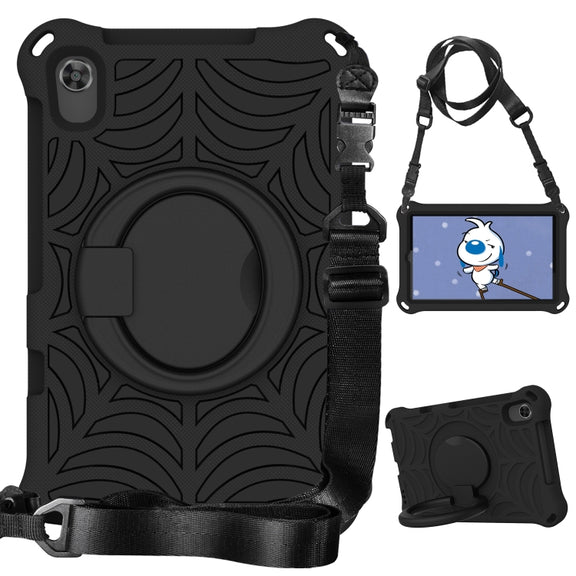 For Huawei MediaPad M6 8.4 Spider King Silicone Protective Tablet Case(Black)