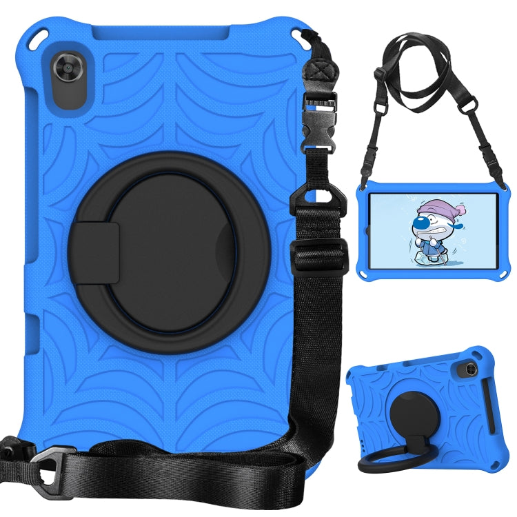 For Huawei MediaPad M6 8.4 Spider King Silicone Protective Tablet Case(Blue)