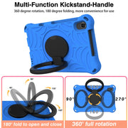 For Huawei MediaPad M6 8.4 Spider King Silicone Protective Tablet Case(Blue)