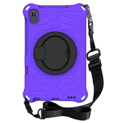 For Huawei MediaPad M6 8.4 Spider King Silicone Protective Tablet Case(Purple)