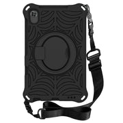 For Huawei MatePad T8 Spider King Silicone Protective Tablet Case(Black)