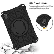 For Huawei MatePad T8 Spider King Silicone Protective Tablet Case(Black)