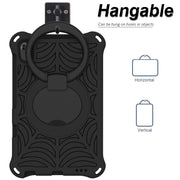 For Huawei MatePad T8 Spider King Silicone Protective Tablet Case(Black)