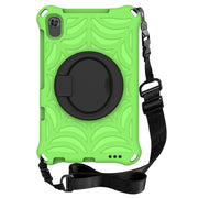 For Huawei MatePad T8 Spider King Silicone Protective Tablet Case(Green)