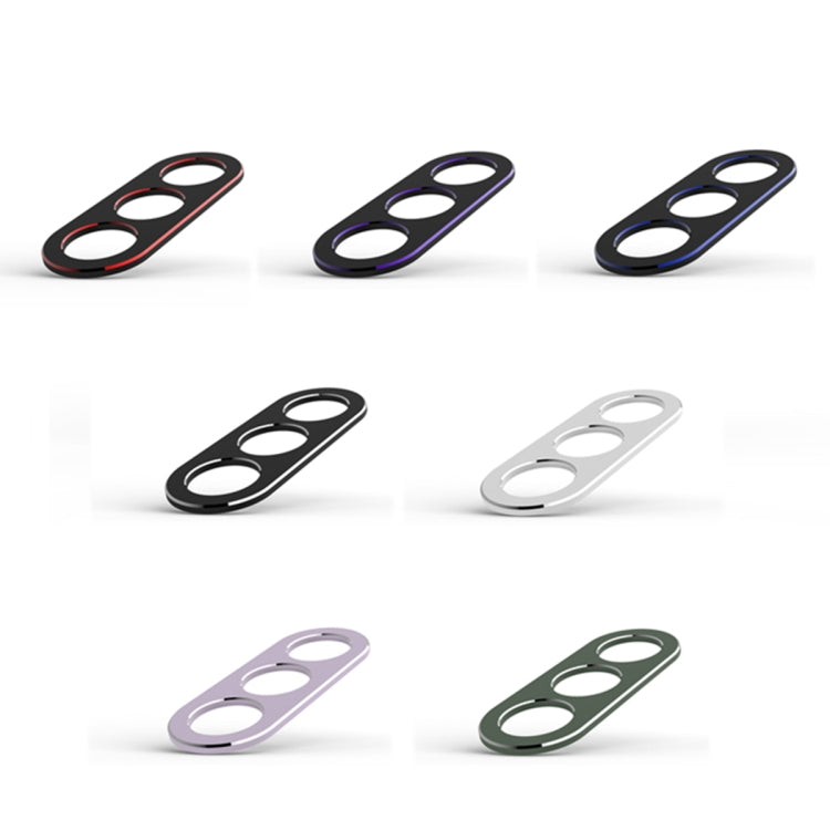 For Samsung Galaxy S23 5G Aurora Series Lens Protector + Metal Frame Phone Case(Black Silver)